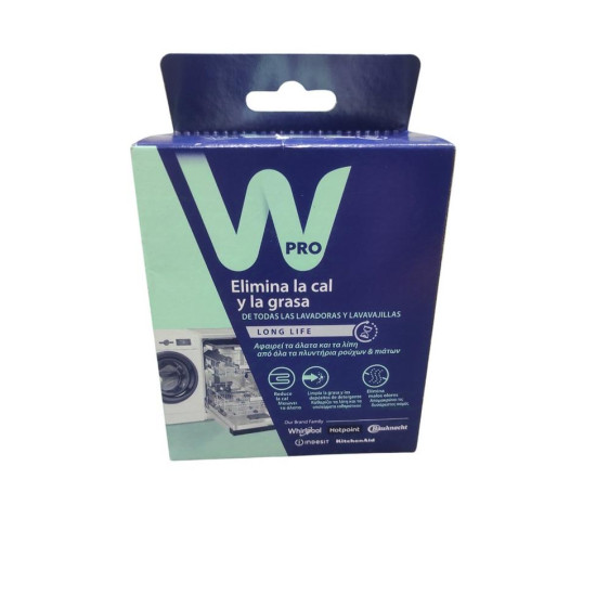 Καθαριστική Σκόνη για Άλατα & Λίπη Πλυντηρίου Ρούχων & Πιάτων Wpro