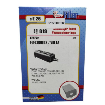 Πάνινες Σακούλες Ηλεκτρικής Σκούπας Electrolux E6