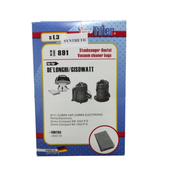 Πάνινες Σακούλες Ηλεκτρικής Σκούπας Delonghi M 31